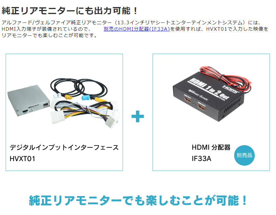 最も最もビートソニック HVXT01 デジタルインプットインターフェース