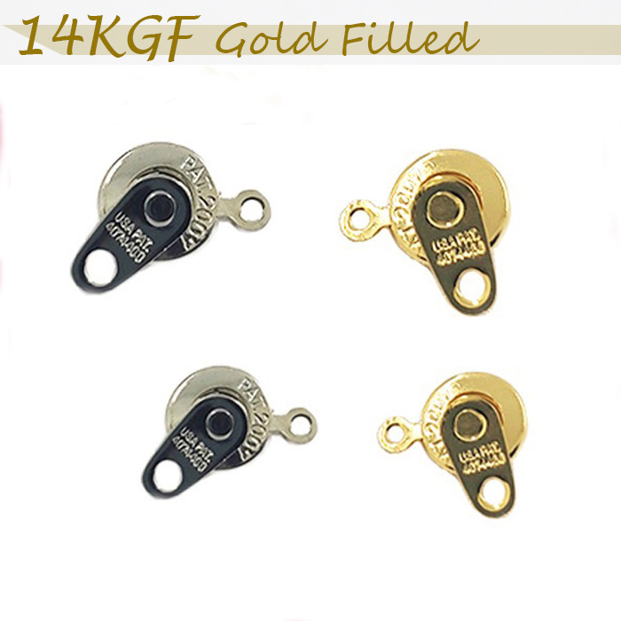 アメリカ製14KGF ゴールドフィルド ニューホック【1個売り】 ゴールド