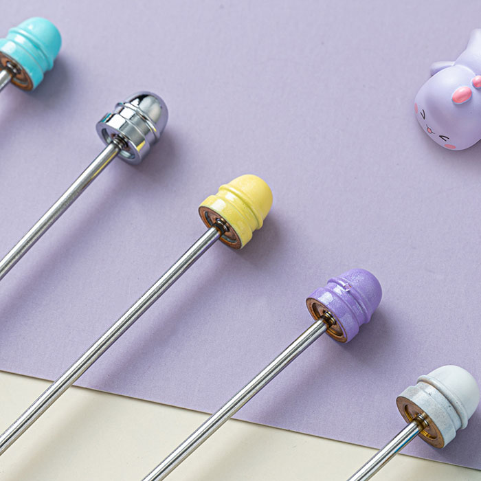 本体のみ】 ビーズボールペン 全13色 韓国 diy 文房具 オリジナル