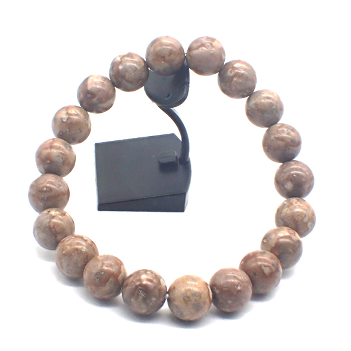 日本銘石 自社工場 ブレスレット 新潟県糸魚川市姫川薬石（側64） 日本