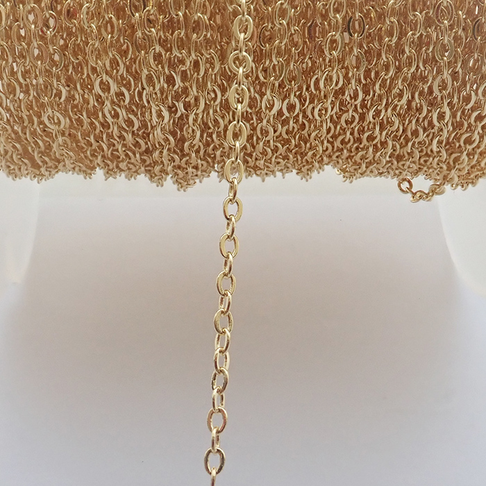 1M販売】切り売りチェーン K14GP PVDコーティング グチェーン 約1.5
