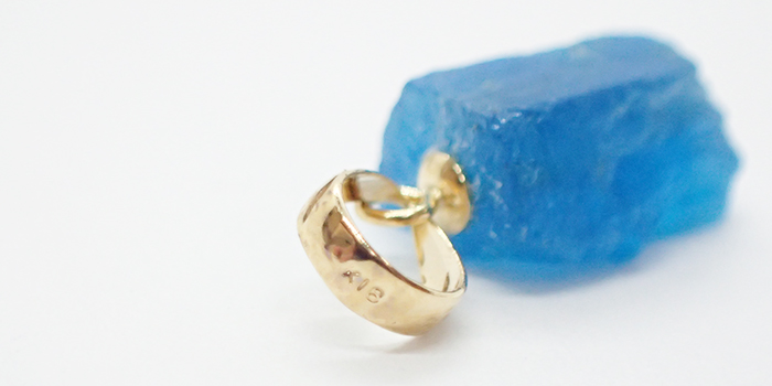 ♢Rio‪ஐ‬プロフ♢K18 アパタイト ネックレスチャ―厶 detail-1_cepageapatite_grande.