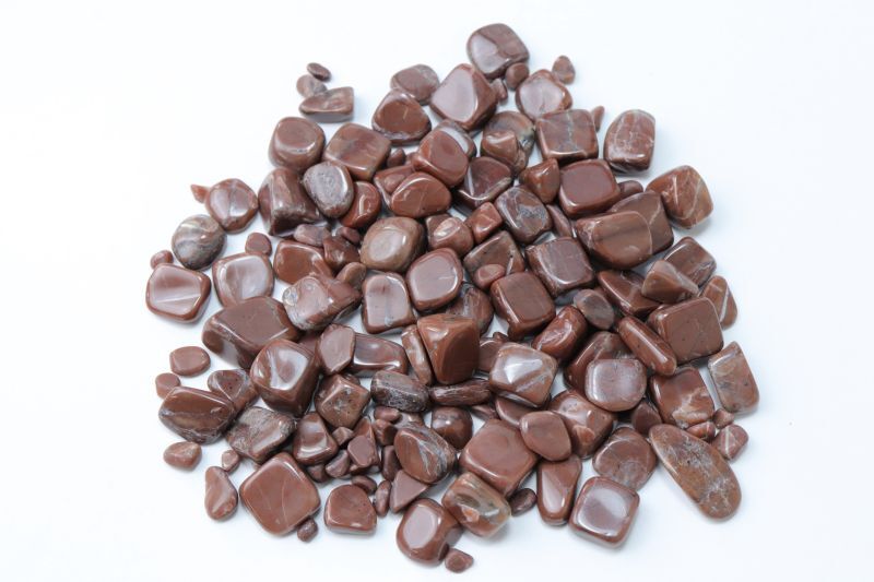 日本銘石 さざれ 北海道赤石 〈北海道〉 約100g パッケージ付き 魔除け