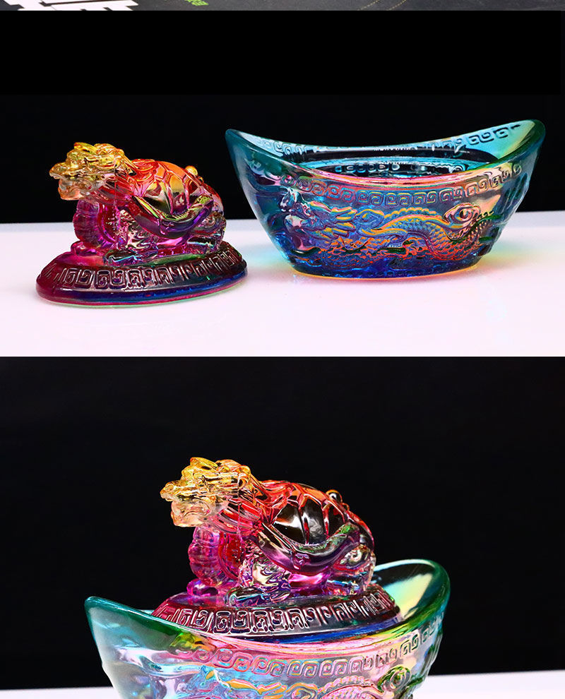 龍亀 】 龍亀 ロングイ 元宝 風水 開運 幸福 幸運 金運 運気上昇