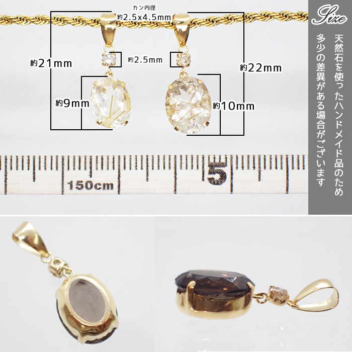 新品☆K18(18金)天然石アメジストペンダント トップ Rvaru】K18トップ アメジスト ドロップ（M）マイクロカット