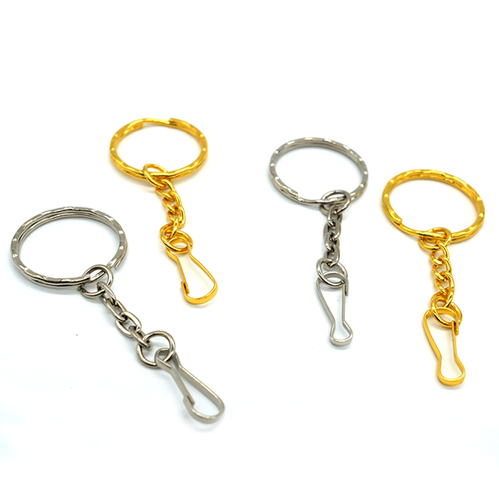 キーホルダー 金具 10個売り (57) キーリング 回転 キーホルダーパーツ