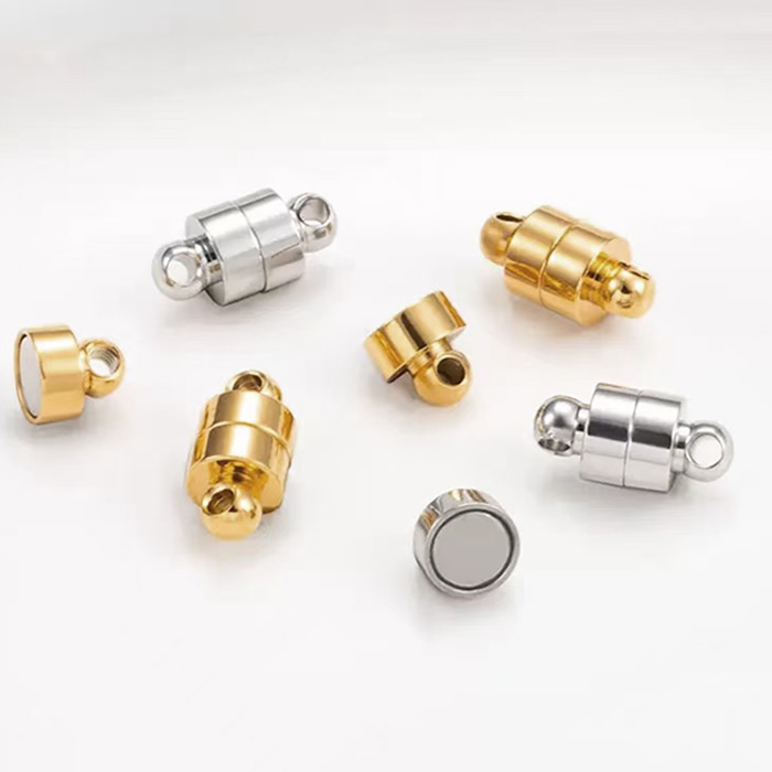 ステンレス SUS304【 シルバー / マグネットクラスプ 2色】 磁石 1個