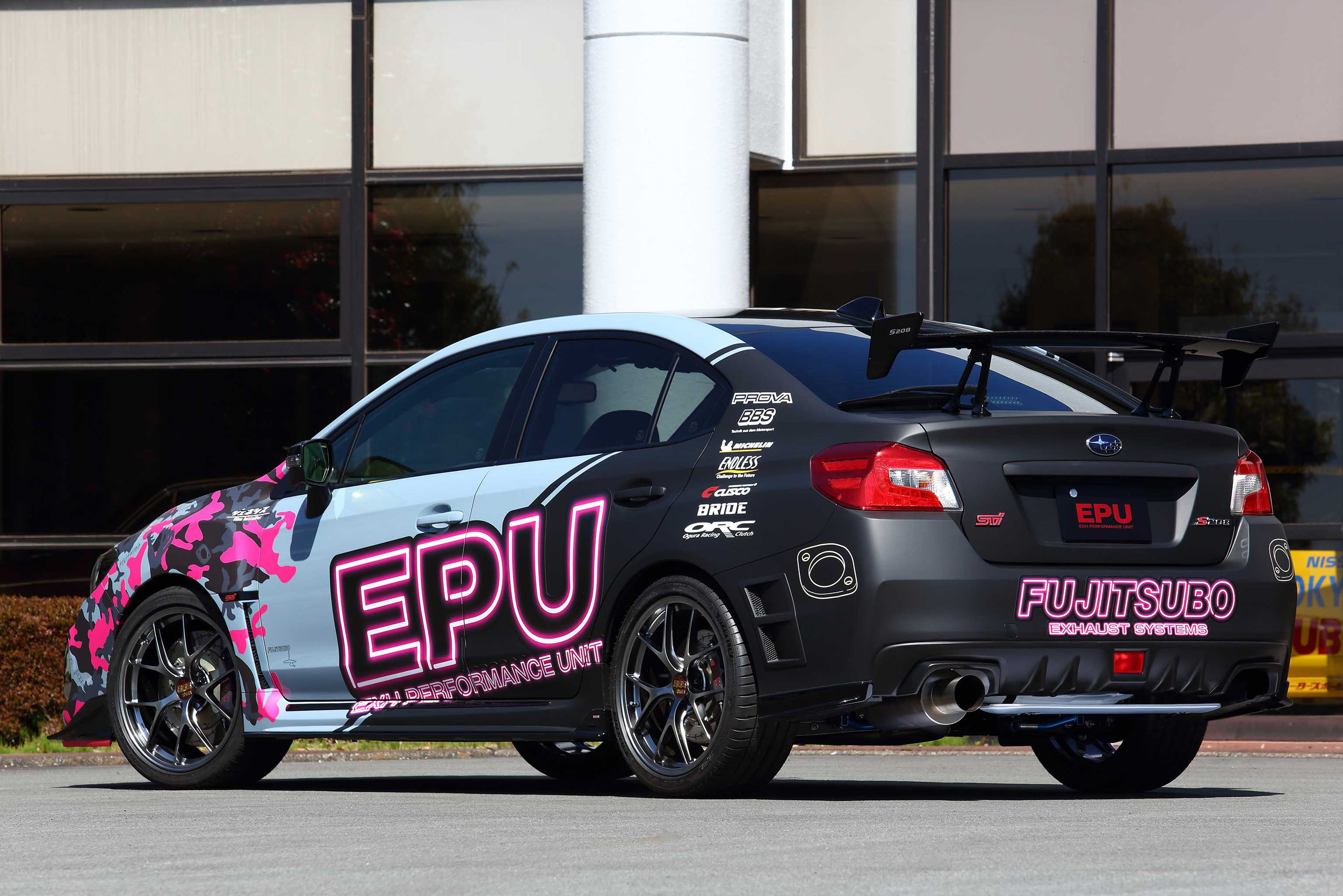 WRX STI vab マフラー フジツボ（FUJITSUBO）（素材：チタン）の