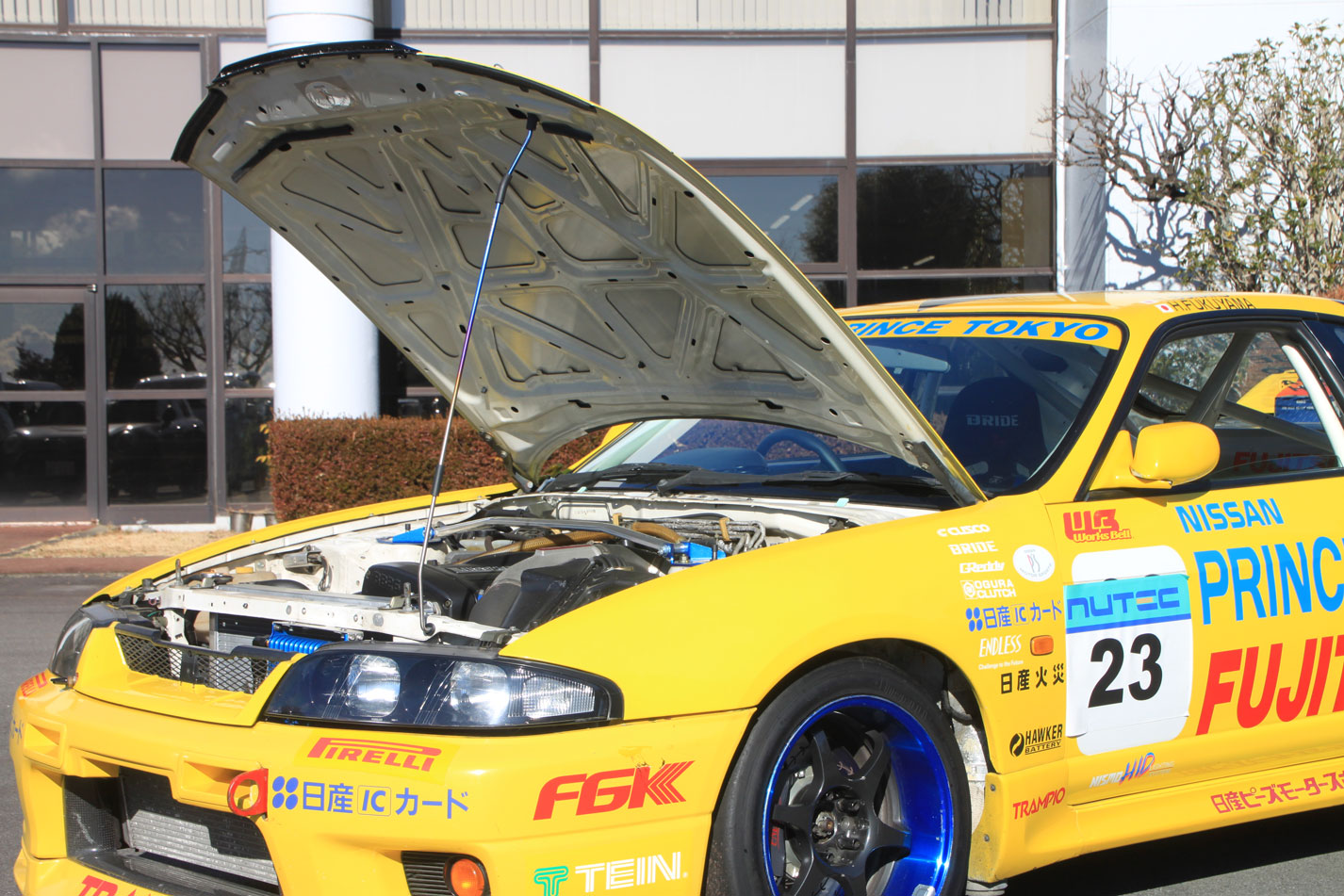スカイライン HR33/ER33/ECR33前期 エアロボンネット FRP | ecr33