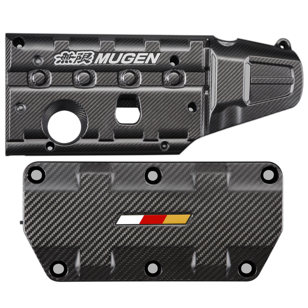 無限（MUGEN） カーボンエンジンカバー＆チャンバーカバーセット