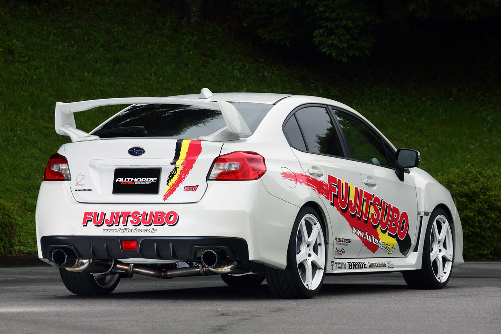フジツボ A-RM+c(ステンレス+カーボンモデル) エーアールエム シー VAB WRX STI 2.0 ターボ （アプライドA〜） EJ20 H26.8〜 270-63114の画像
