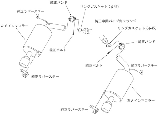 HKS（エッチケーエス） マフラー リーガマックス プレミアム ニッサン