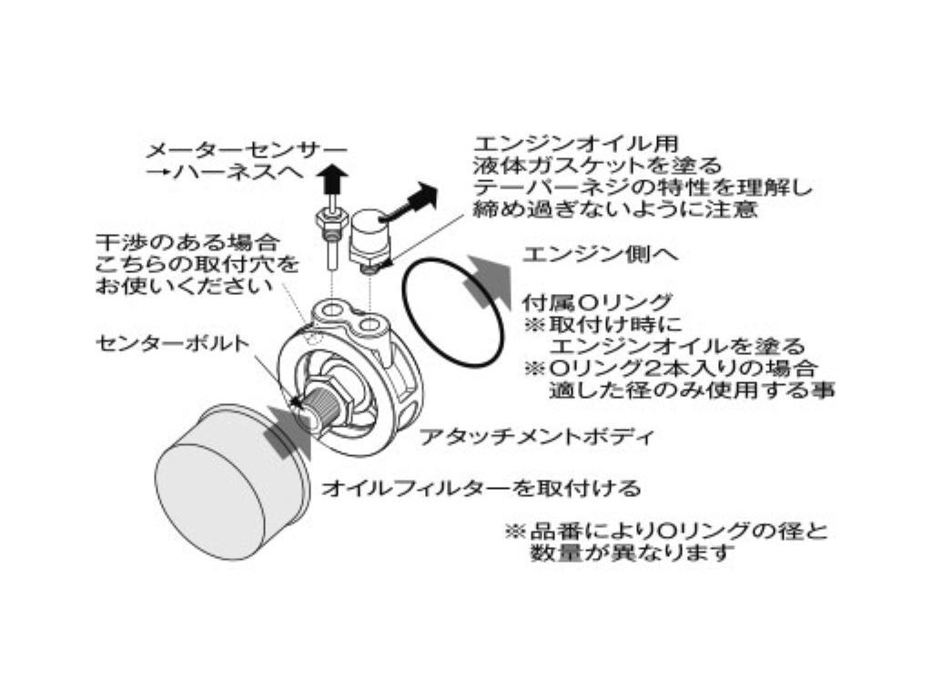 JURAN（ジュラン） オイルセンサーアタッチメント SAW-1 センター