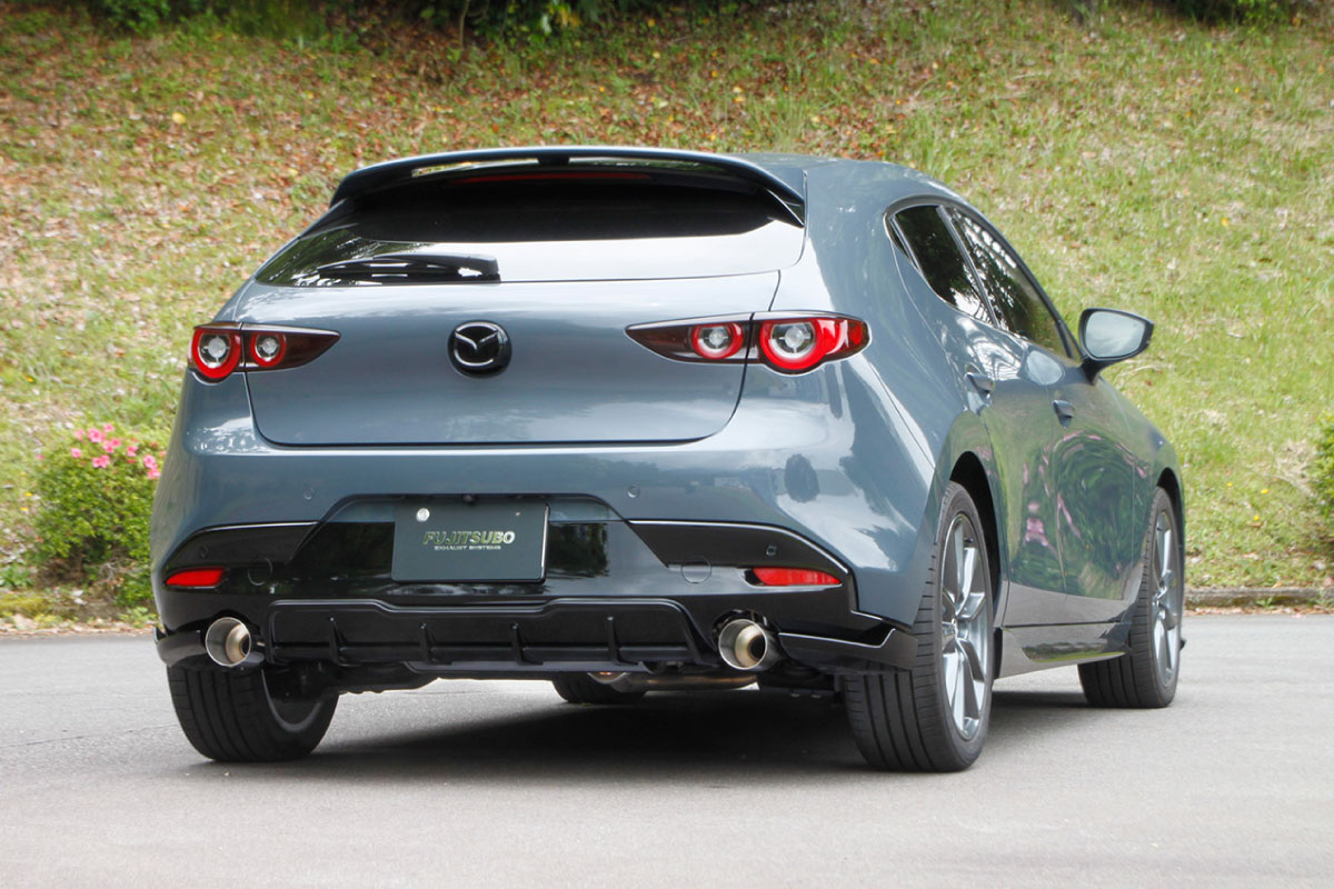 フジツボ A-S マフラー BPEP MAZDA 3 FASTBACK 2.0 2WD AT HF-VPH R1.12〜R3.2（2019.12〜2021.2） 360-42641の画像