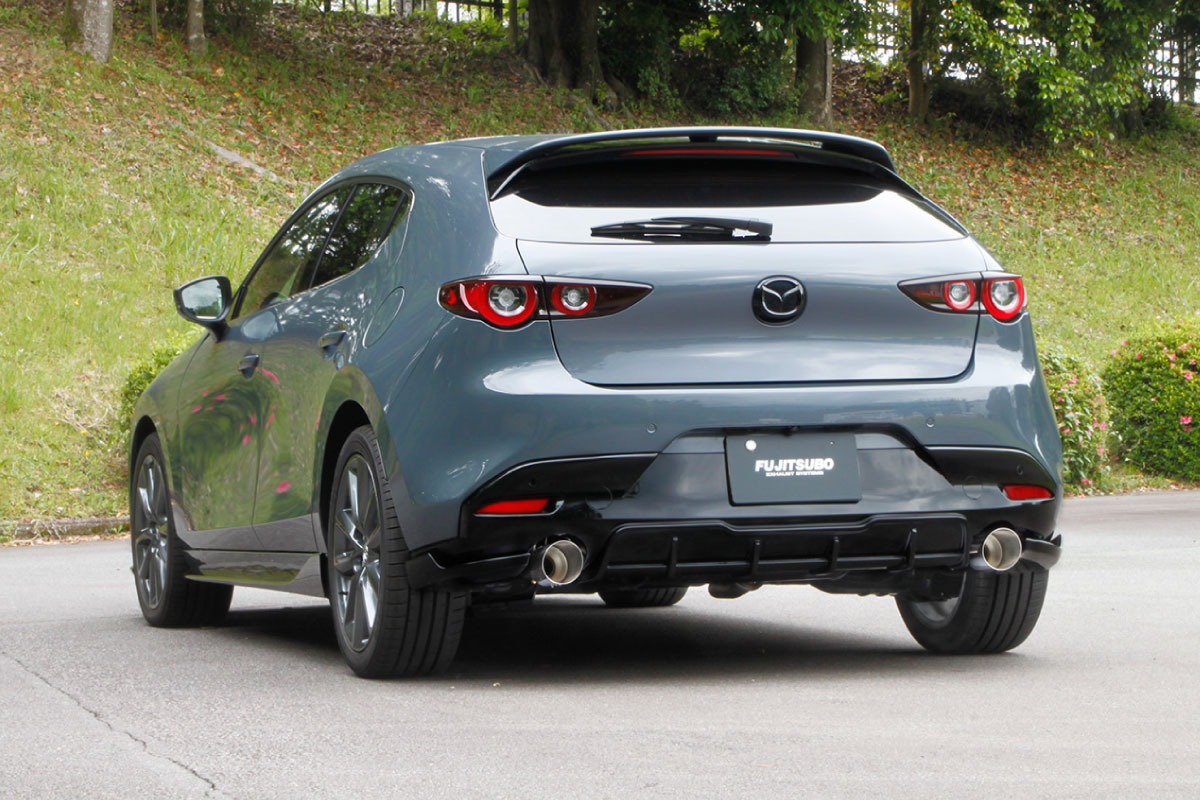 フジツボ A-S マフラー BPEP MAZDA 3 FASTBACK 2.0 2WD AT HF-VPH R1.12〜R3.2（2019.12〜2021.2） 360-42641の画像