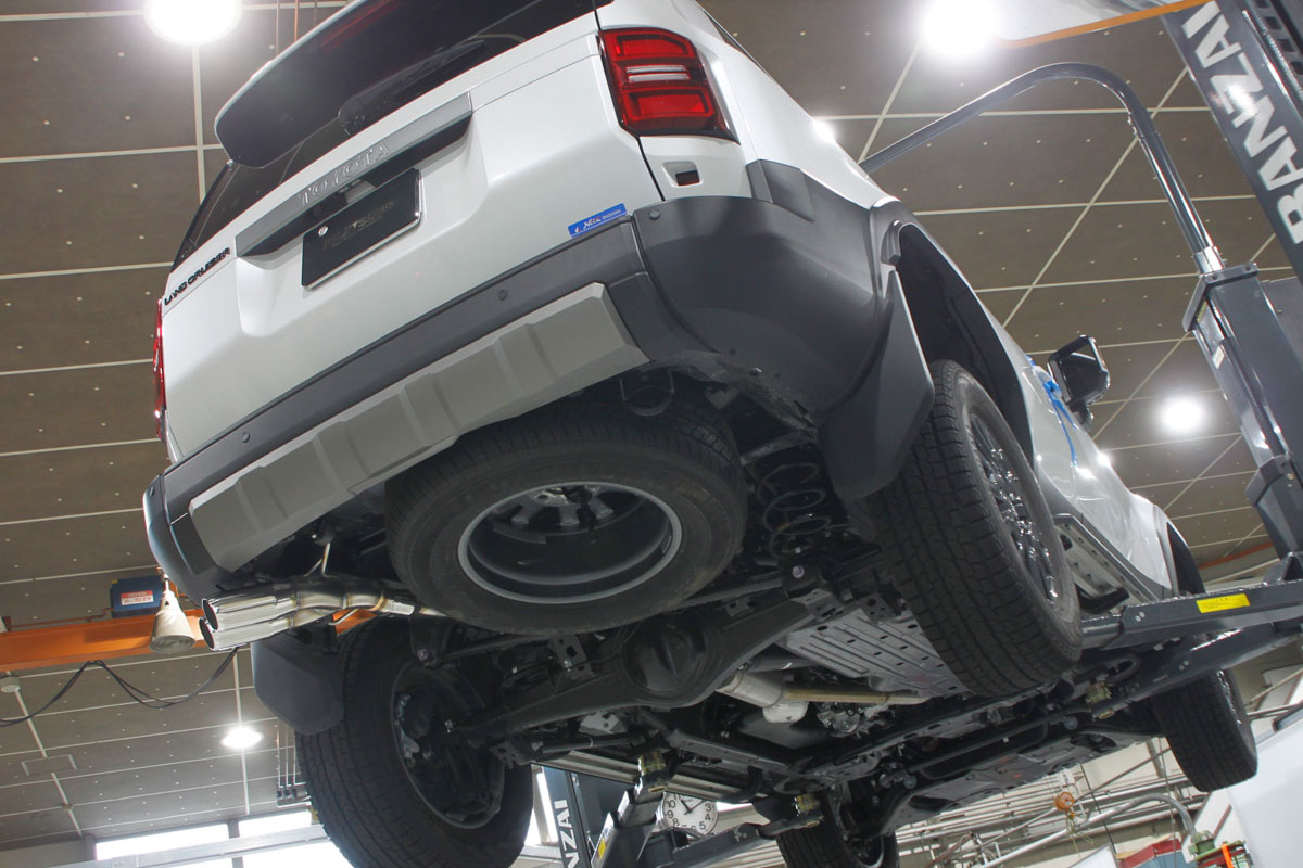 フジツボ A-S マフラー TRJ250W ランドクルーザー 250 2.7 4WD (LAND CRUISER) 2TR-FE R6.4〜（2024.4〜） 370-20761の画像