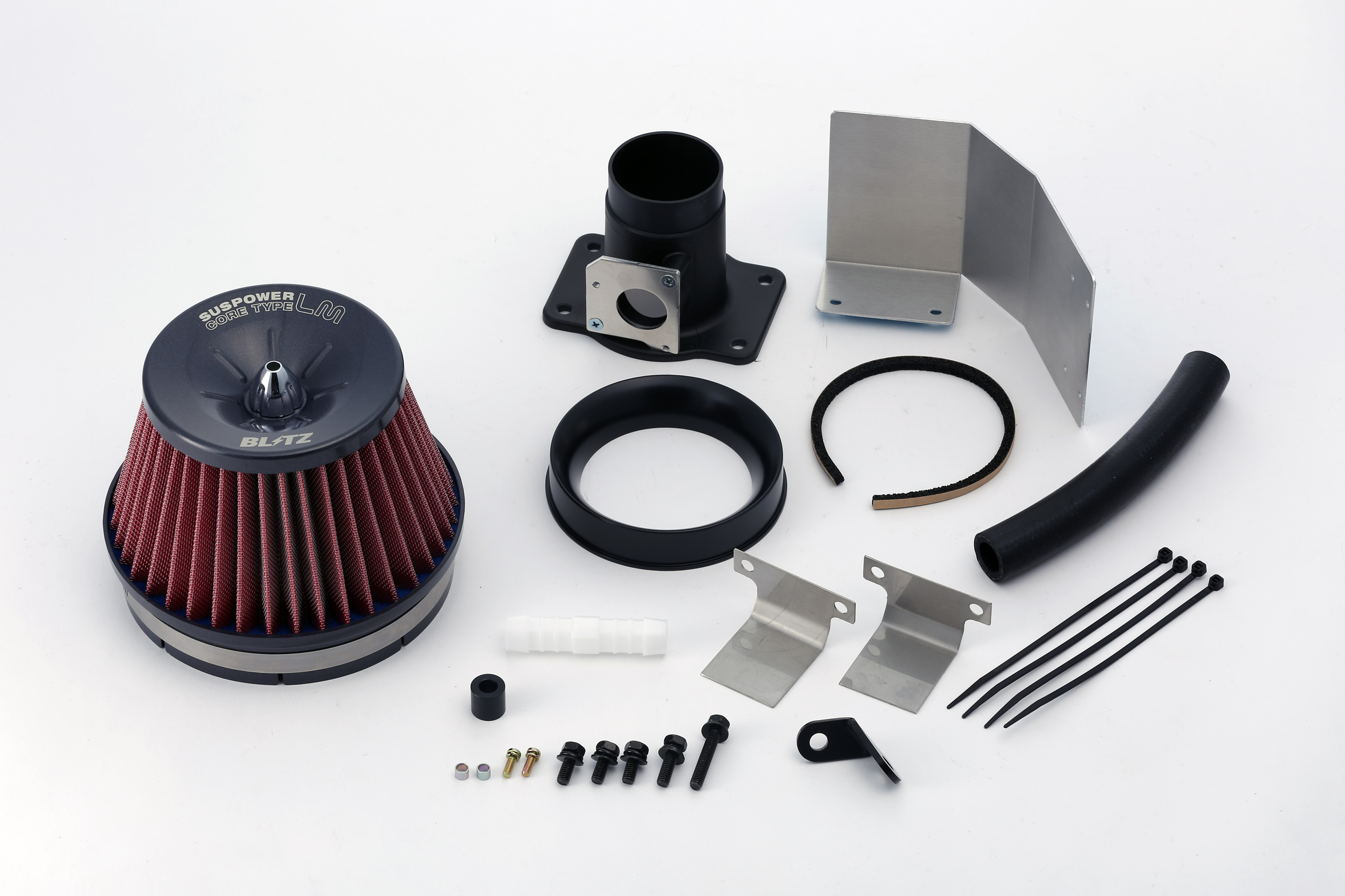 BLITZ（ブリッツ） BLITZ SUS POWER CORE TYPE LM RED ホンダ フィット 