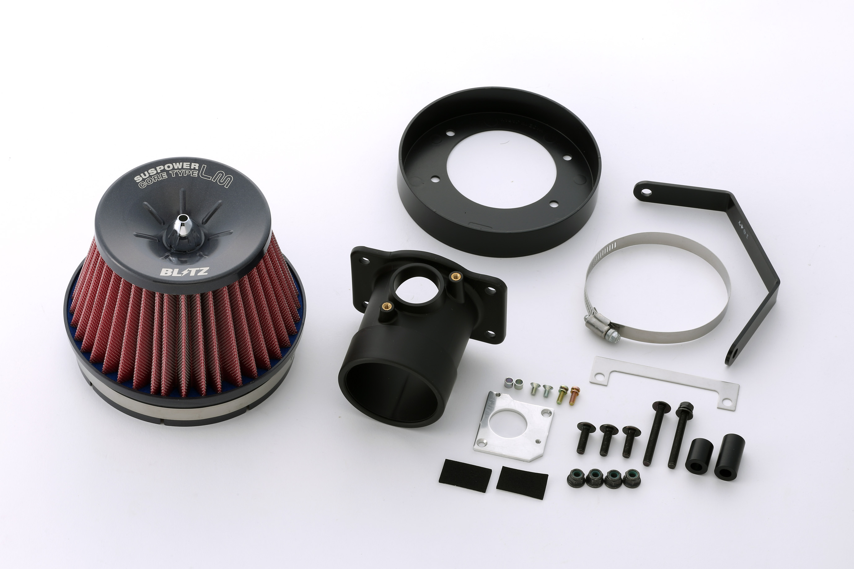 BLITZ SUS POWER CORE TYPE LM RED トヨタ ヴェルファイア VELLFIRE