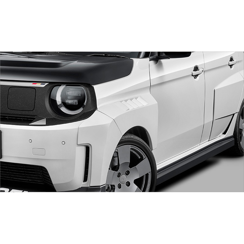 無限（MUGEN） フロントオーバーフェンダー Super-ONE JG6-100〜 2026