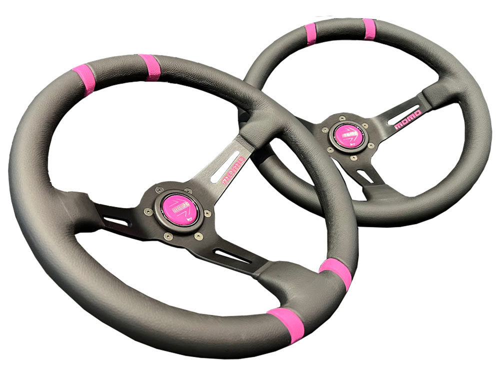 momoeri モモエリボール 85cm ピンク レア　ビンテージ　値下げ MOMO モモ ステアリング DRIFT PINK RIBBON 33 330mm ドリフト