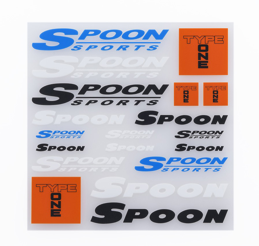 SPOON（車） SPOON スプーンミニステッカーセット ALL-90000-M10