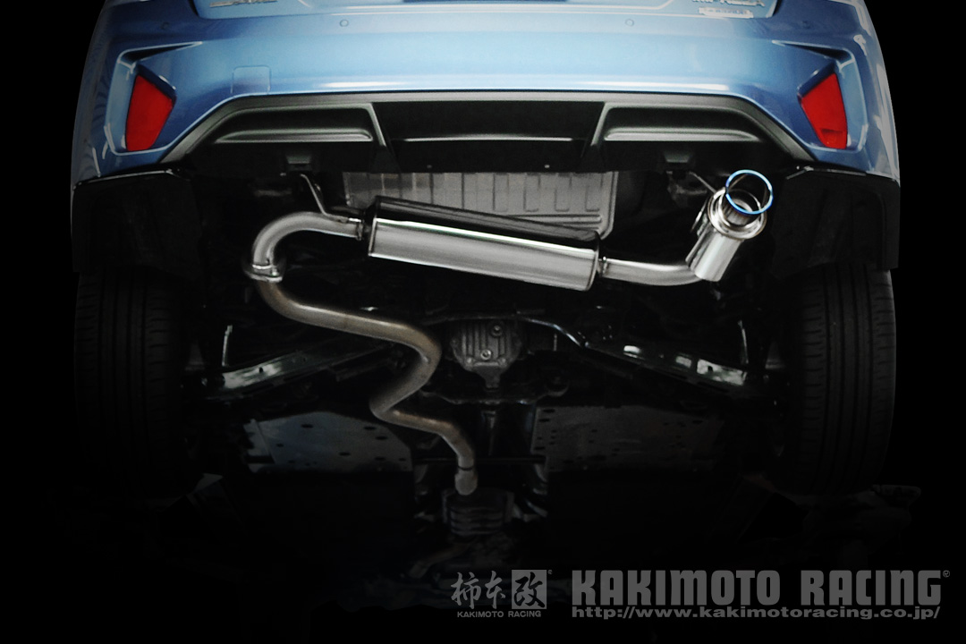 柿本改 マフラー Regu.06 & R インプレッサ 3BA-GU6 2023/4〜 FB20 ST