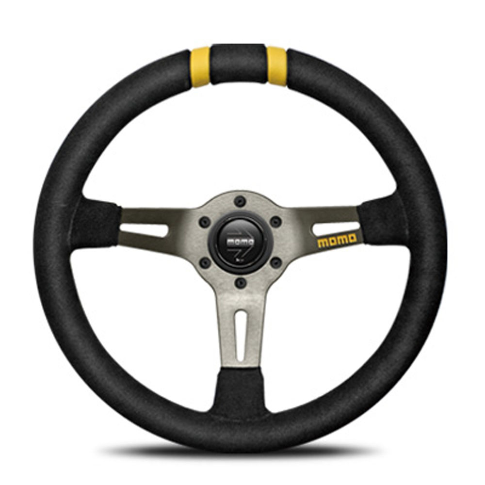 MOMO（モモ） ステアリング DRIFT 329mm ドリフト ブラックスエード D