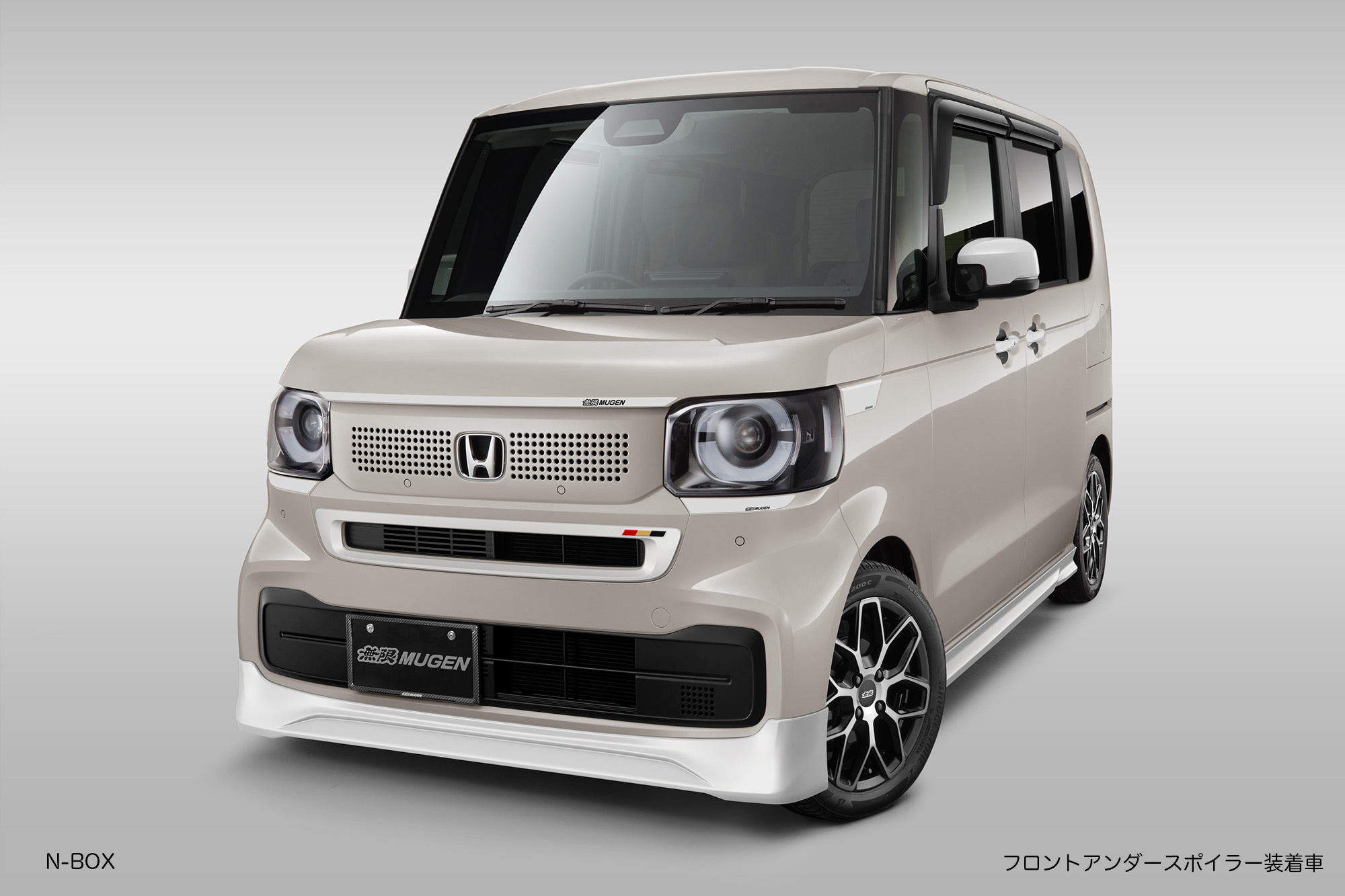 プロフ見てね★るー  N-BOXカスタム　アイライン（カーボン製） 無限 ロアアイラインデカール N-BOX / CUSTOM JF5-100 JF6-100