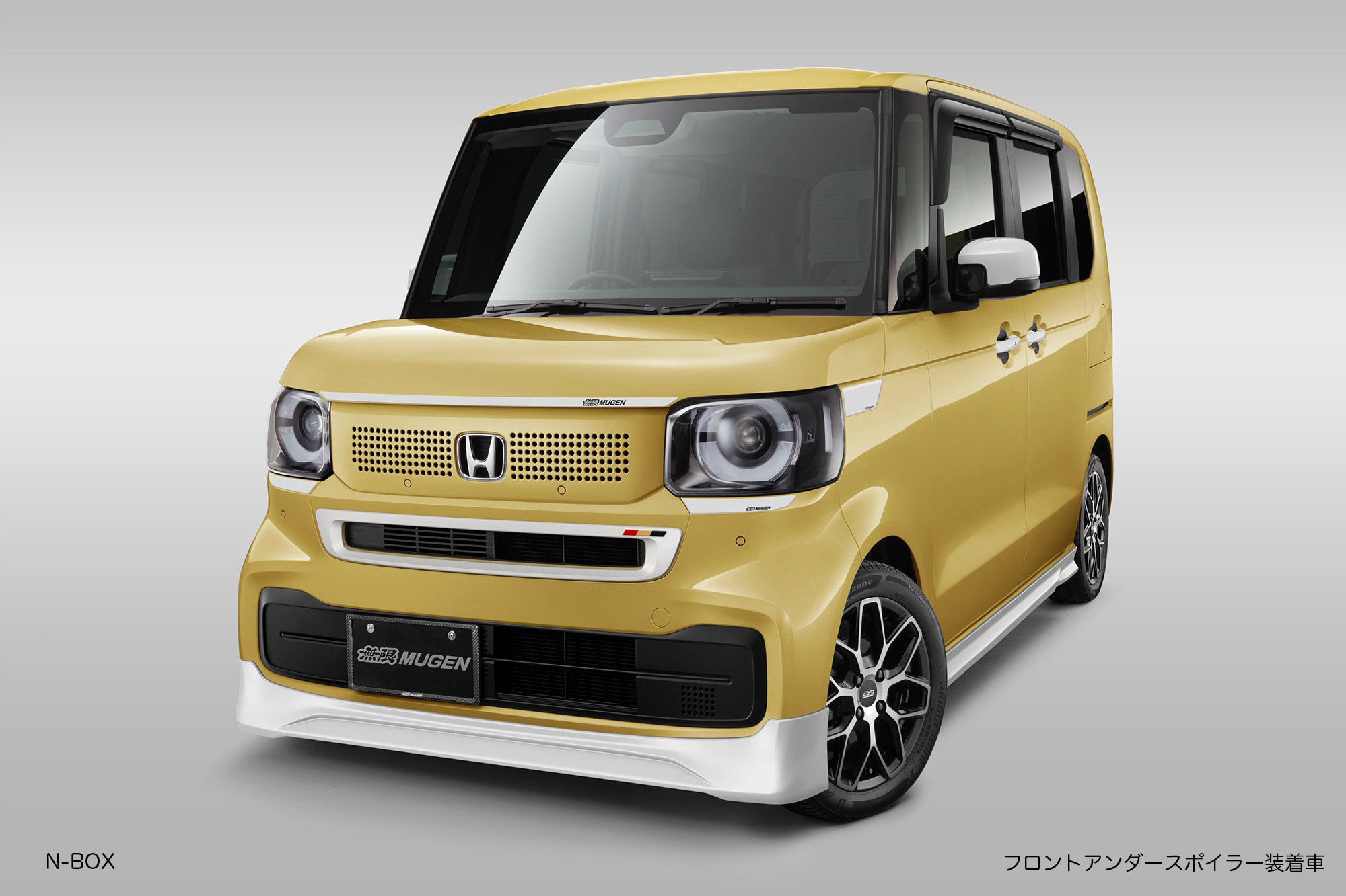 プロフ見てね★るー  N-BOXカスタム　アイライン（カーボン製） NBOX カスタム パーツ アイライン ブラック 塗装済 エアロ 外装