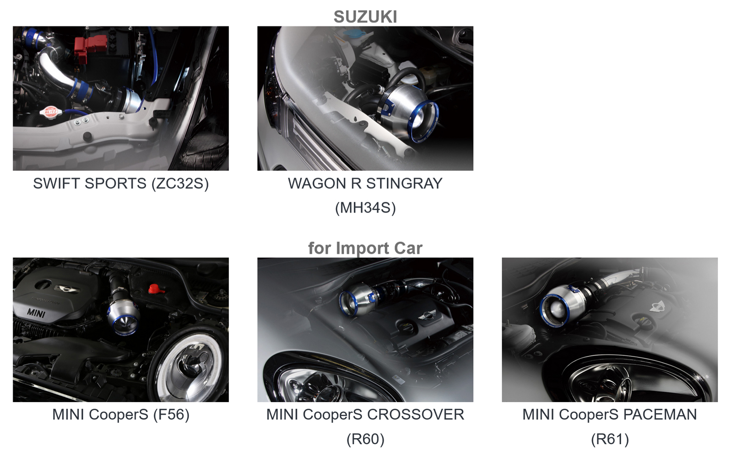 BLITZ ブリッツ アドバンスパワー エアクリーナー BMW ミニ R DBA