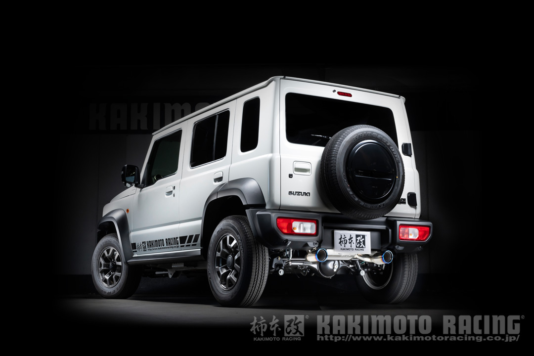 柿本改 マフラー Class KR 左右出し センター付き ジムニーノマド 3BA