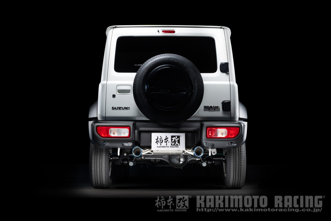 柿本改 マフラー Class KR 左右出し センター付き ジムニーノマド 3BA