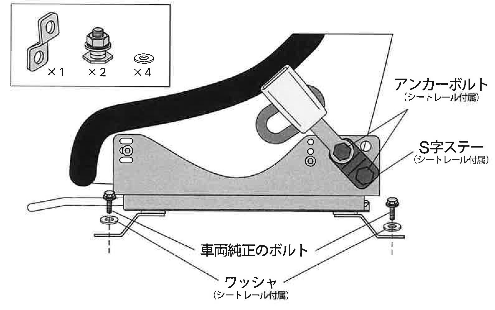 BRIDE（ブリッド） スーパーシートレール LFタイプ トヨタ 86 ZN6 2012