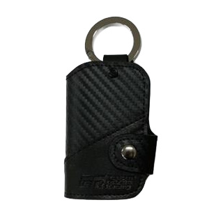 トヨタ（TOYOTA） TGR グッズ スマートキーケース カーボン調 ボタン式 