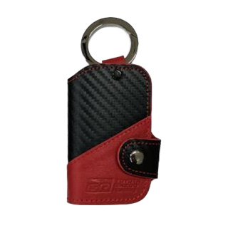 トヨタ（TOYOTA） TGR グッズ スマートキーケース カーボン調 ボタン式 