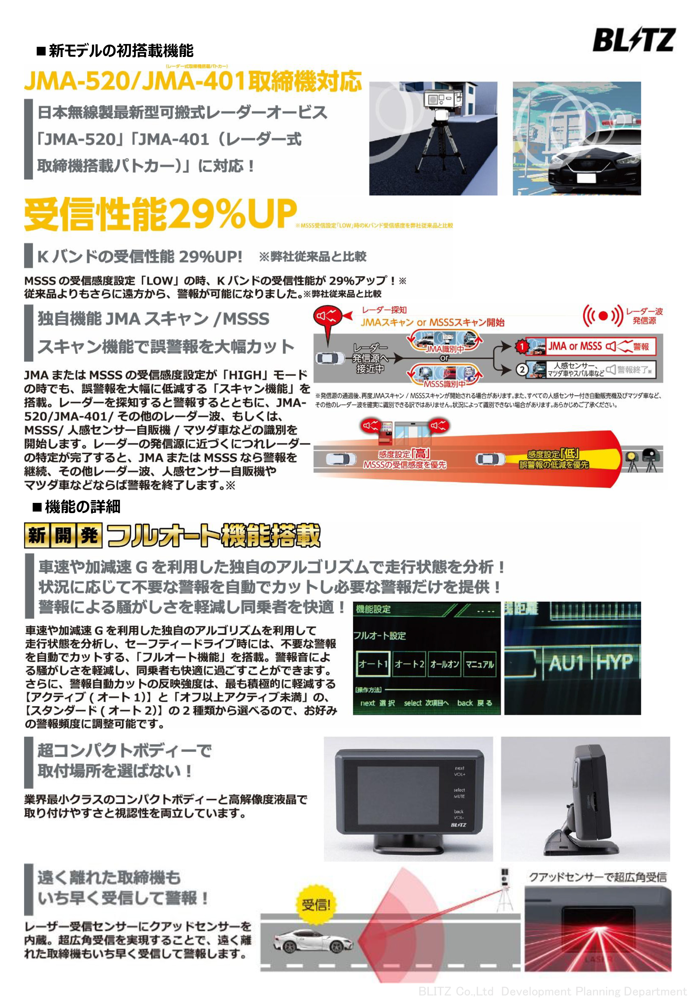 BLITZ（ブリッツ） タッチレーザー Touch-LASER TL245R JMA/MSSS新