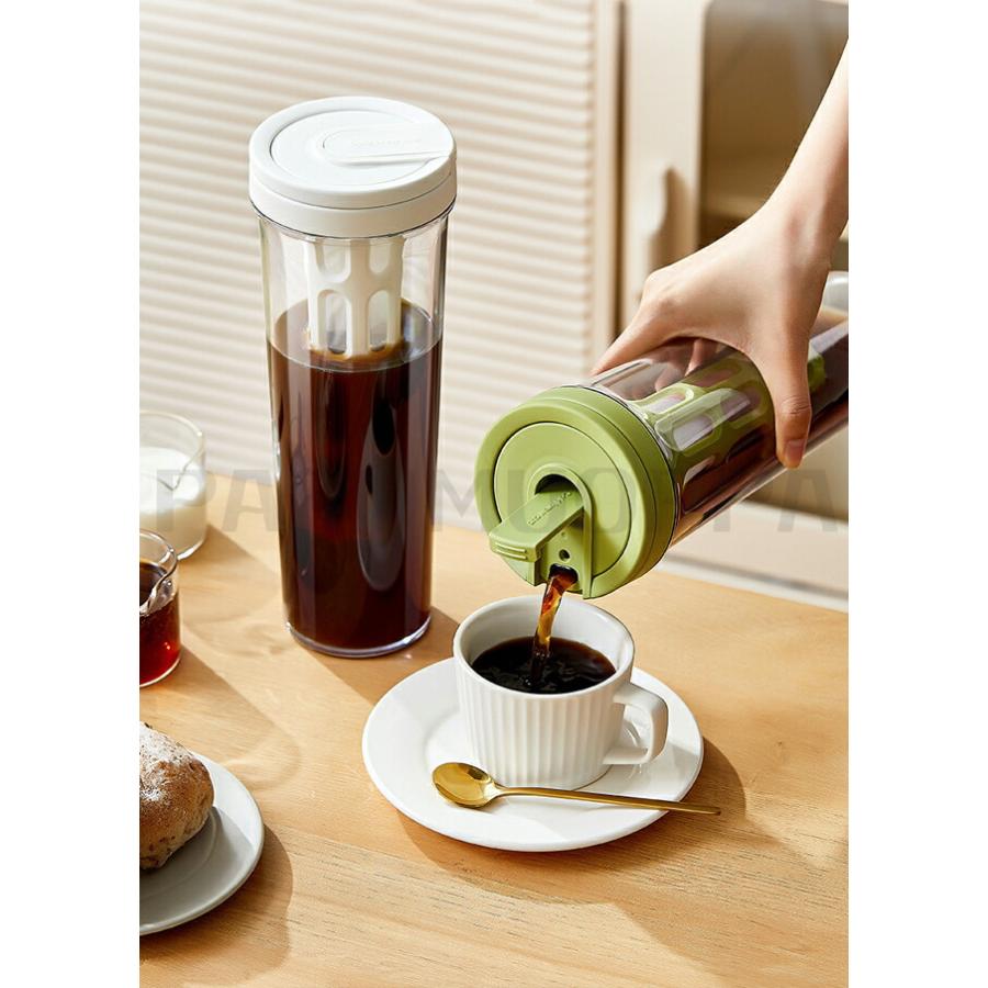 冷水筒 スリムジャグ 1.1L 横置き 縦置き 耐熱 日本製 同色2本セット