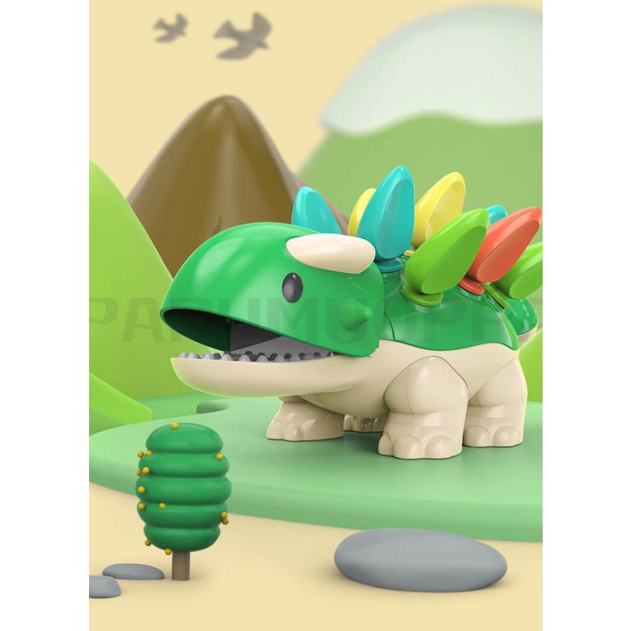 知育玩具 恐竜 指先 赤ちゃん ダイナソー 指先訓練 指先トレーニング