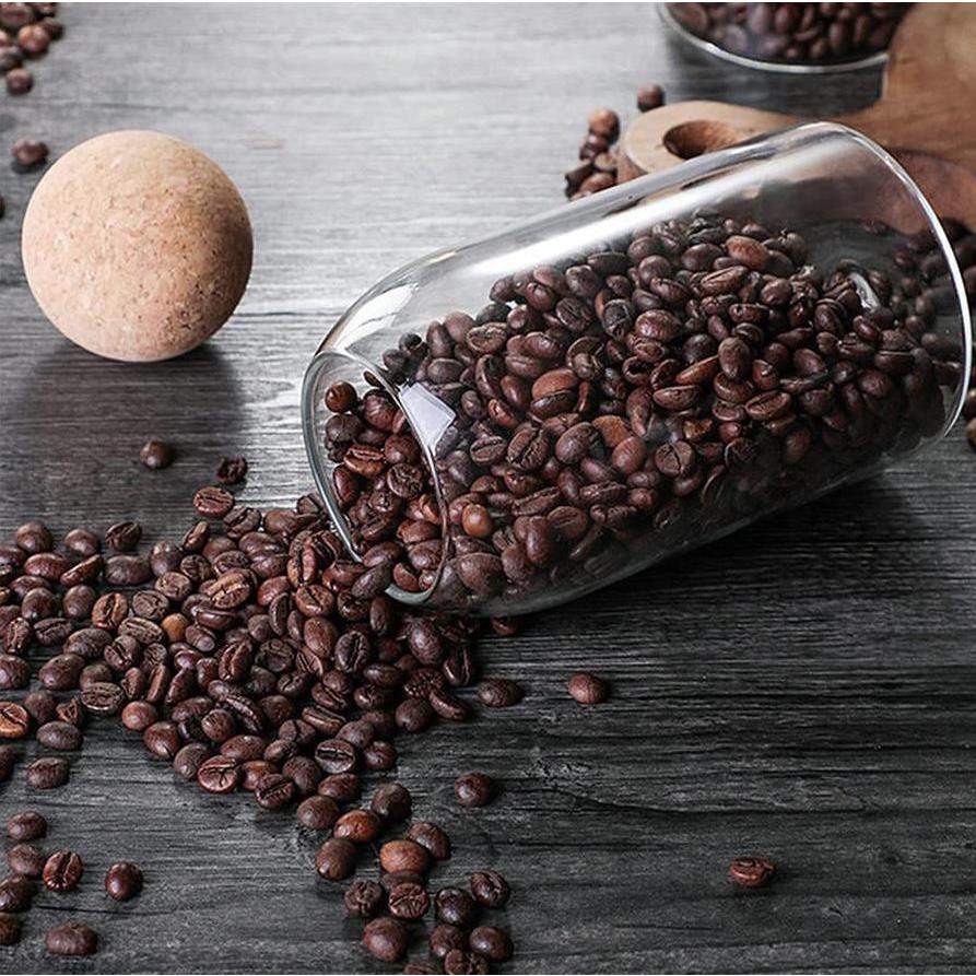 3点セット】コーヒーキャニスター ガラス 耐熱 500ml 800ml