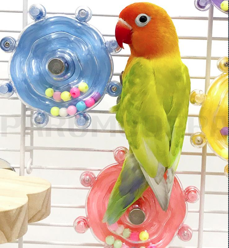 インコ おもちゃ 2 個セット 鳥おもちゃ 噛むおもちゃ 回転おもちゃ