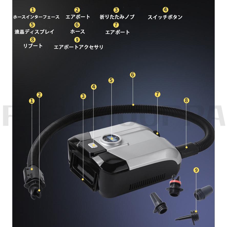 AIRBANK 20PSI パファー インフレータブルSUP用エアポンプ Amazon.com: AIRBANK Paddle Board Pump Electric 20PSI The