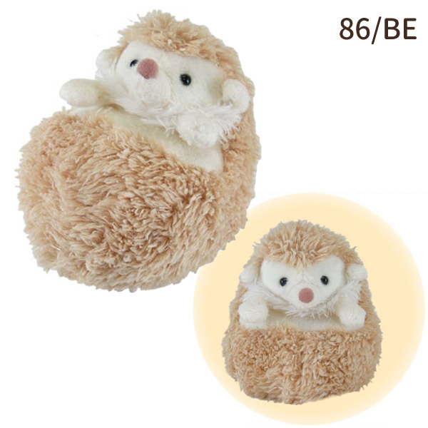 モン・スイユ 10686-87 ハリネズミ ランディ ベージュ ブラウン