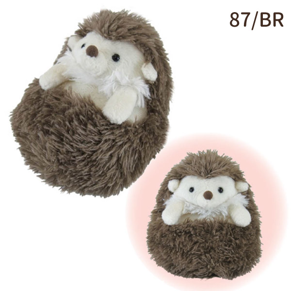 モン・スイユ 10686-87 ハリネズミ ランディ ベージュ ブラウン