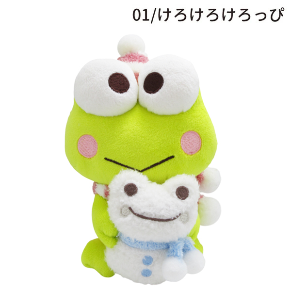 204301-18 けろけろけろっぴ×かえるのピクルス 雪だるま 204301-18 けろけろけろっぴ×かえるのピクルス 雪だるま