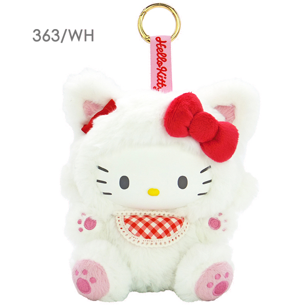 ハローキティ 217363-417 ファインフェイスキャット WH MT レインボー