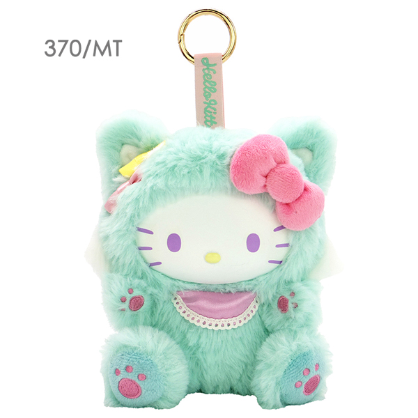 ハローキティ 217363-417 ファインフェイスキャット WH MT レインボー