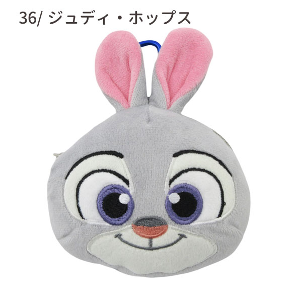ズートピア 5549135-36 カラビナ付きぬいぐるみファスナーマスコット