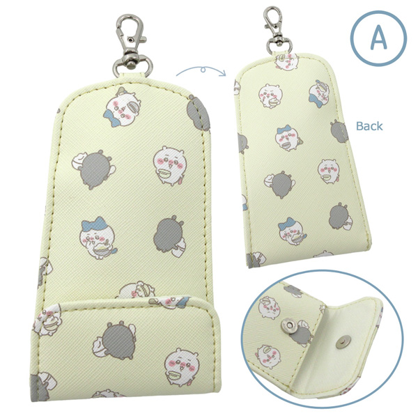 メーカー直送品】CHI4-6 ちいかわ リール付きキーケース A B C リール