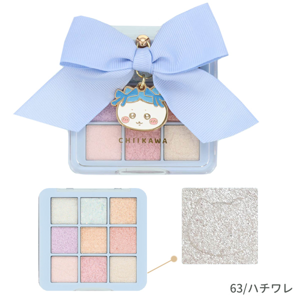 CW34862-65 アイシャドウパレット ちいかわ ハチワレ うさぎ モモンガ
