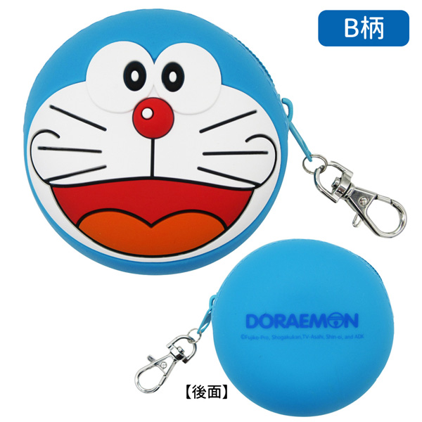 ネコポス便発送可】DR-0026 ドラえもん フェイスポーチ DORAEMON 藤子 